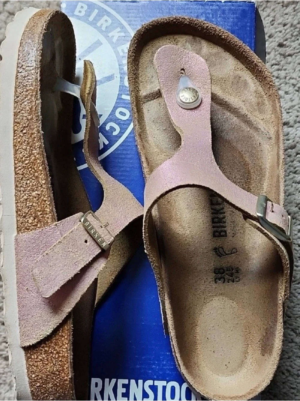 Birkenstock Women’s Gizeh Thong Sandals - Pink